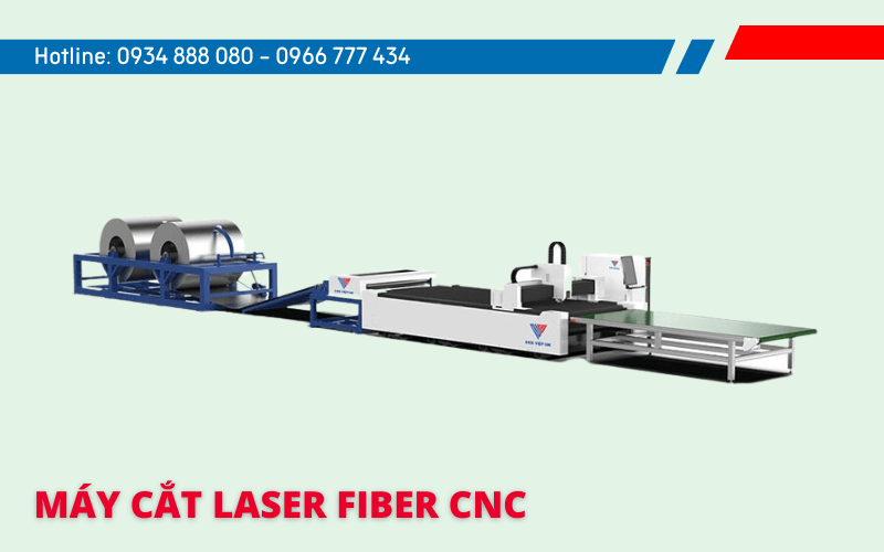 máy cắt Laser Fiber CNC