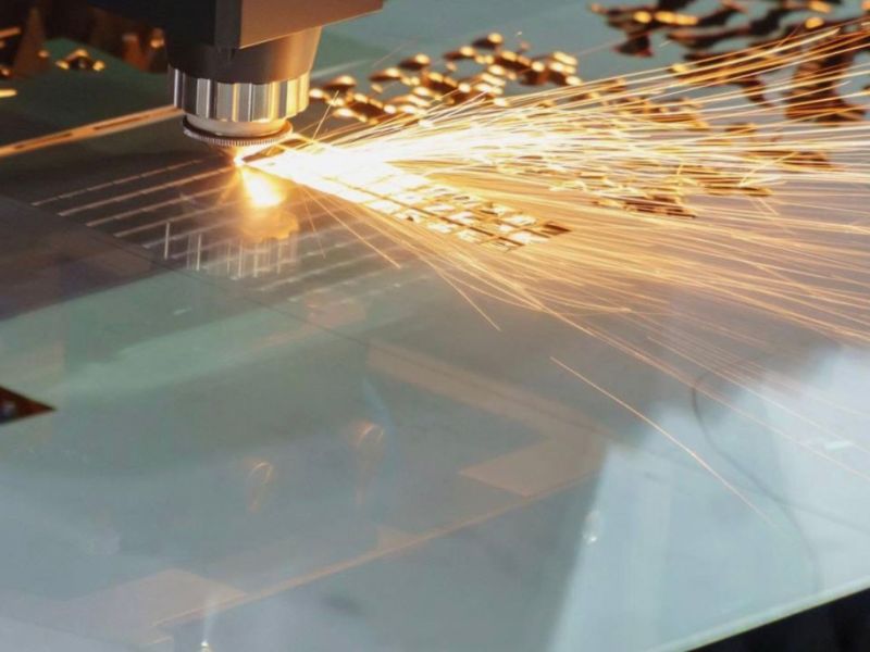 Máy cắt laser fiber- Máy cắt ống gió CNC 