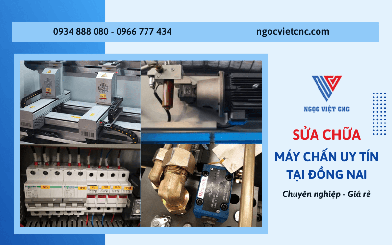 5 Lý Do Nên Chọn Dịch Vụ Sửa Chữa Máy Chấn CNC Tại Ngọc Việt CNC