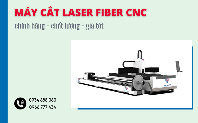 Địa chỉ cung cấp máy cắt Laser Fiber CNC chính hãng tại TPHCM