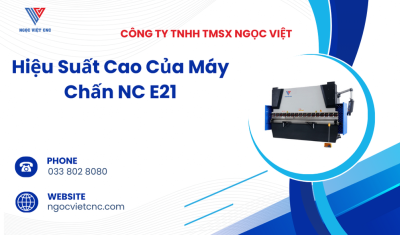 Hiệu suất cao của máy chấn NC E21