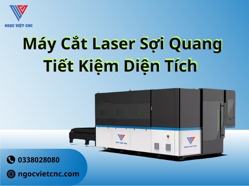 Máy Cắt Laser Sợi Quang Tiết Kiệm Diện Tích