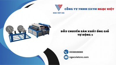 Dây Chuyền Sản Xuất Ống Gió Tự Động 2